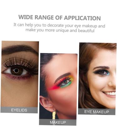 Didiseaon 8 Pairs Glitter Eyeliner Stickers Waterproof Tape Beauty Makeup Supplies Cosmetics Water Proof Miss 1 count (Pack of 1) As Shown - Buy Online on GoSupps.com