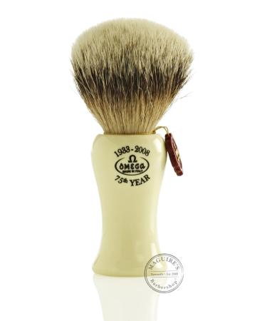 Omega 6619 - 100% Silvertip Badger Shaving Brush