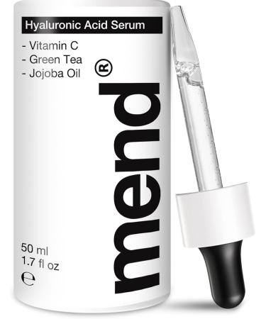 Hyaluronic Acid Face Serum for Men with QUICKsorb For 5x Faster Results & Vitamin C & E Vegan Registered & Certified Organic Anti Aging Face Serum for Men Huge 50ml Hyaluronic Acid Serum - Buy Online on GoSupps.com