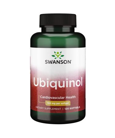 Swanson Ubiquinol 100 Milligrams 120 Sgels