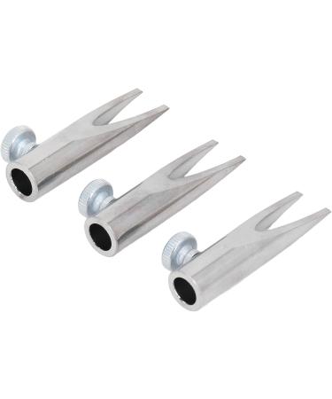 Eyebrow Sharpener Tool Portable Metal U-Shaped Slot Eyebrow Sharpener Aluminum Alloy for Home (Silver) - Buy Online on GoSupps.com