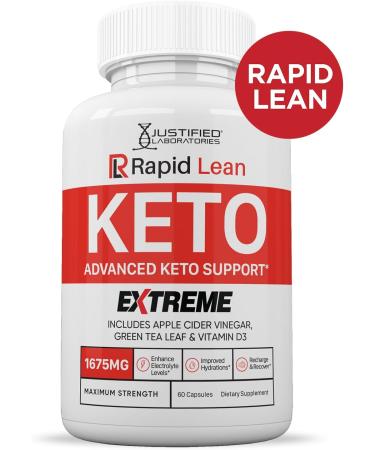 (5 Pack) Rapid Lean Keto ACV Extreme Pills 1675MG Keto Support Blend Capsule Alternative to Keto ACV Gummies Formulated Apple Cider Vinegar Extra Virgin Olive Oil Powder Green Tea Leaf 300 Capsules - Buy Online on GoSupps.com