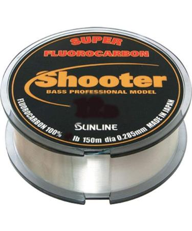 Sunline Fluorocarbon New Shooter Fishing Line 18-Pound Test/150m Natural Clear