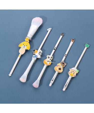 Premium 5-Part Baby Makeup Brush Set | Creative Stab-Topics Cosmetics | Best Gift for Young Girls - Buy Online on GoSupps.com