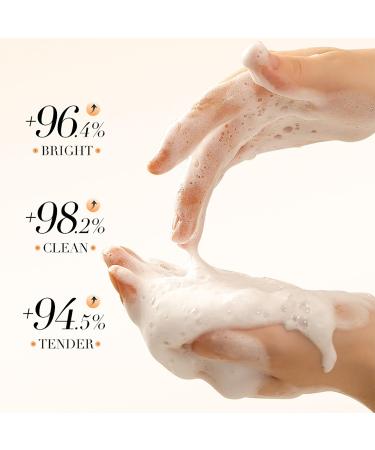 BIOAQUA Nourish PawPaw Vitamin C Shower Gel - 98% Papaya Extract & Goat Milk | Deep Cleanser for Tender Skin - 480ml - Buy Online on GoSupps.com