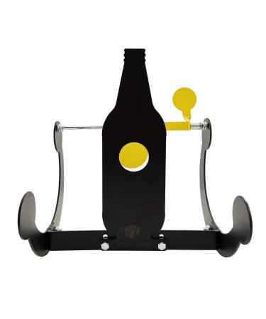 Atflbox Beer Bottles Silhouette Spinner Target Auto Resetting Shooting Target for .177 Airgun Rifle