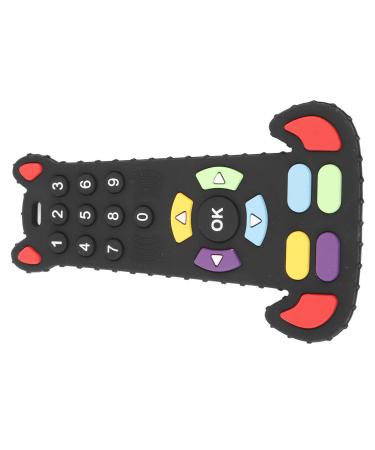 Remote Control Teething Toy  Soft Silicone Baby Chew Toys Relieve Sore Gums Versatile Enhances Oral Fit Reusable for Boys for Daily(Bear Model)