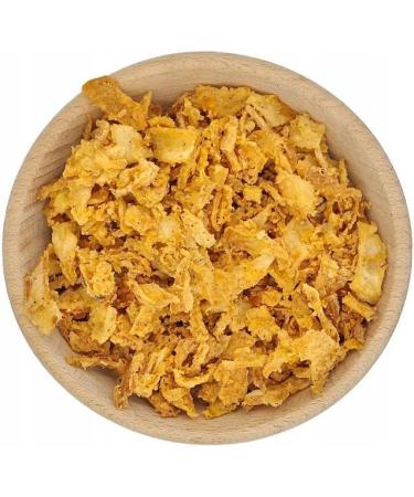 Oignons frits croustillants et dor s pour hot-dogs burgers salades et plats chauds 1 kg | Saveur intense KUCHNIA ZDROWIA 500 g - Buy Online on GoSupps.com