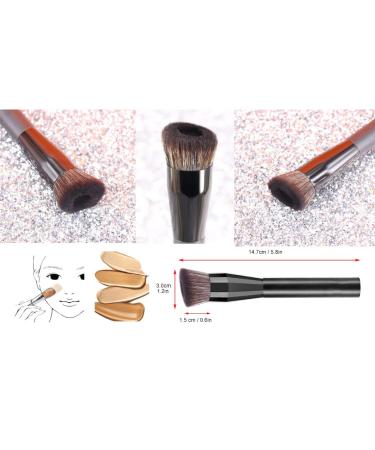 Buy Vela.Yue Brush Liquid Foundation Angled Face Brush Medium - Perfect for Flawless Application | International Shipping Available - Buy Online on GoSupps.com