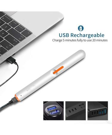 Professional USB Rechargeable Nose Hair Trimmer - Painless Ear & Nose Hair Removal for Men & Women | Waterproof with Dual Edge Blades - Buy Online on GoSupps.com