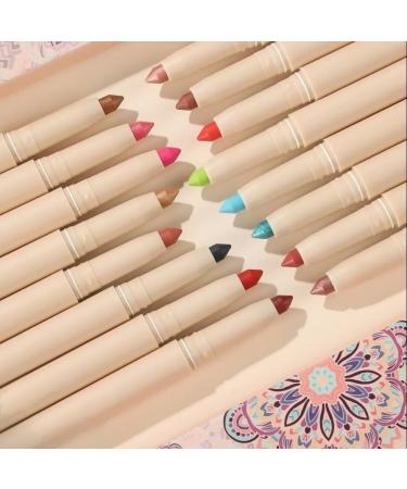 Pearlescent Eyeshadow Pencil Stick Lasting Glitter Shimmer Eye Shadow Pen Eyeliner Stick Eyes Make Up Tools Waterproof 22 Colors (Color : NO.19) - Buy Online on GoSupps.com