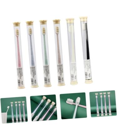 Gleavi 6ST Wangan Extra Soft Toothbrush - Travel & Gum Care Brush for Adults | PBT Bristles - Buy Online on GoSupps.com
