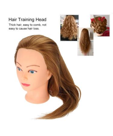 Practice Head for Hairdressers | Hair Salon Training Tool | Wig Styling Practice Head - Buy Online on GoSupps.com
