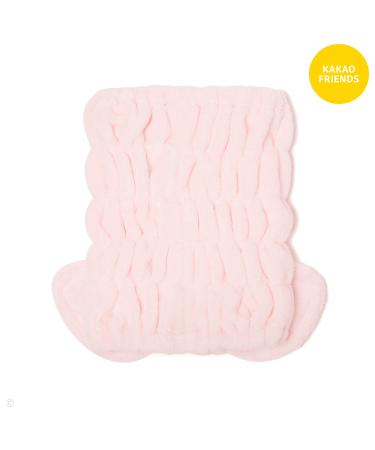 KAKAO FRIENDS Lovely Apeach Ribbon Hair Turban Bath Wrap (Pink) - Official Merchandise - Buy Online on GoSupps.com