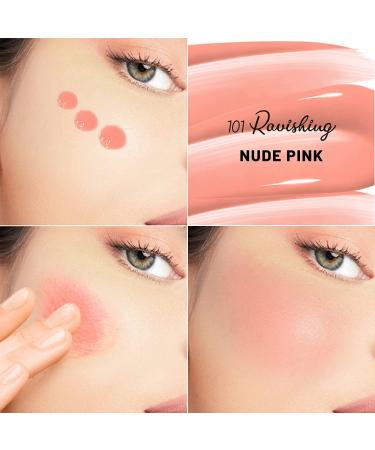 3 Colors Liquid Blush Makeup Wand | Long Lasting Dewy Finish | Weightless Blendable Formula | Soft Cushion Applicator | Cheeks Tint for Natural Glow - Buy Online on GoSupps.com