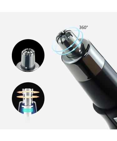 Professional Nose & Ear Hair Trimmer - Waterproof Silent Painless Removal for Men & Women | International Shipping - Buy Online on GoSupps.com