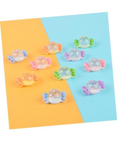 Toyvian 72 Pcs Material Accessories candy charms accessories decorate sweet simulated candies decor Faux candies cream gum decorative candies patch phone case hairpin taste props - Buy Online on GoSupps.com
