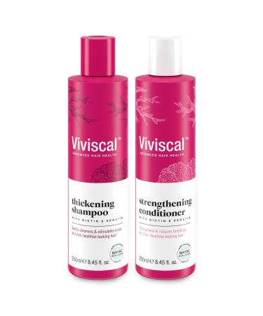 Viviscal Thickening Shampoo and Conditioner Set - Promotes Healthy Hair Growth