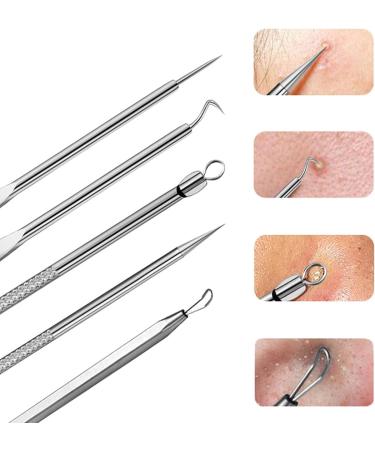 Usiveinborn Blackhead Remover Usiveinborn Tweezers Usiveinborn Professional Facial Blackhead Remover Tweezers Teppeic Tweezers Blackheads (4Pcs A) - Buy Online on GoSupps.com