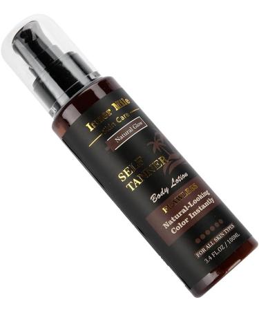 Sun Kissed Glow Self Tanning Lotion Without Hit Natural Ingredients Tanner Without Body & Face Make You Look Like Kim Kardashian - Buy Online on GoSupps.com