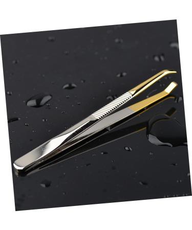 Beavorty Nose Hair Plucker Hair Removal Tool Slanted Tip Tweezers Clip Metal Handle Tweezer Hair Plucking Scissor Facial Hair Remover Hair Removal Tweezer Eyebrow Shaper Oblique tip Make up XXS Picture 1 - Buy Online on GoSupps.com