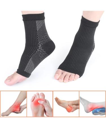 Shop AQSQWQ Compression Stockings for Men & Women - Adjustable Foot & Ankle Support | L-XL Sizes Available - Buy Online on GoSupps.com