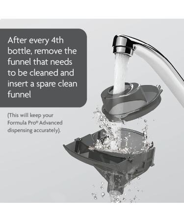 Baby Brezza Formula Pro Advanced Replacement Funnel & Cover Grey - Buy Online on GoSupps.com