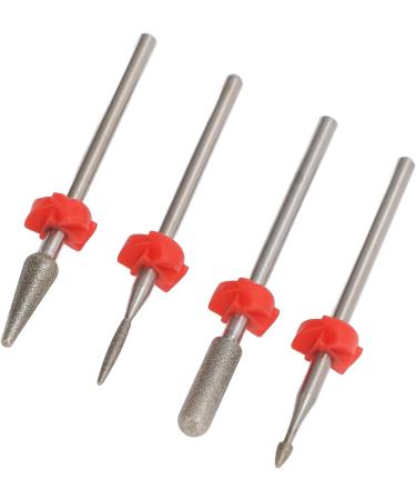 Versatile Accessories Accurate Grinding Safe and Gentle Tungsten Steel Material Multi Purpose Nail Grinding Head Set for Electric Nail Drills - Buy Online on GoSupps.com