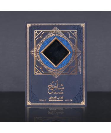 Almas Perfumes Shamikh Eau De Parfum Spray for Men - 3.4 Fl Oz (100 ml)  - Buy Online on GoSupps.com