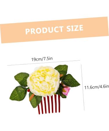 MAGICLULU Hair Combs Slides for Women Side Hair Comb Flower Hair Accessories Hair Side Combs for Women Hair Side Comb Clips for Women Hair Combs for Women Decorative Hair Comb for Women - Buy Online on GoSupps.com