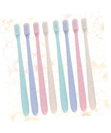Buy Organic Charcoal Toothbrush Set - 16 Eco-Friendly Travel Toothbrushes with Caps - Household Care for Vegans - Buy Online on GoSupps.com