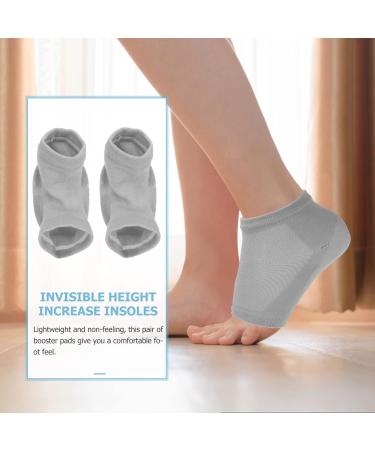 1set Heightening Socks Increase Insole Insoles for Heels Half Heel Height Increase Socks Sole Lifts Heel Moisturizing Sock Polyester Cotton Detachable Men and Women - Buy Online on GoSupps.com