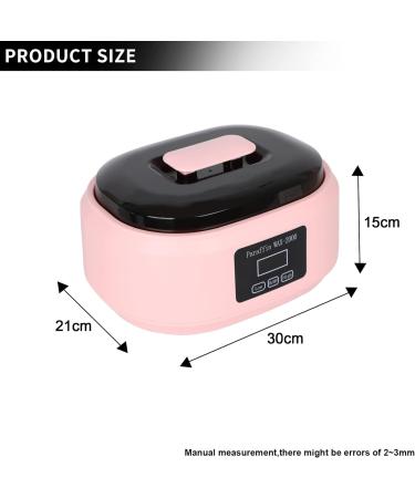 Forever Speed Paraffin Bath Set - 3400ml Wachsbad for Dry Hands & Feet | 900g Paraffin Wax Temperature Display 200W | Ideal Spa Gift in Pink - Buy Online on GoSupps.com