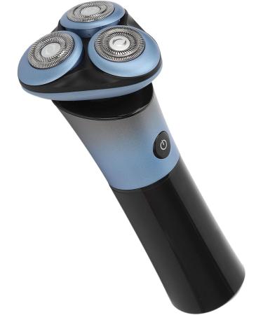 Rotating Beard Trimmer Electric 3 Heads Full Body Wash Efficient Cleaning Fit Face Curve Charging & Lock - Buy Online on GoSupps.com