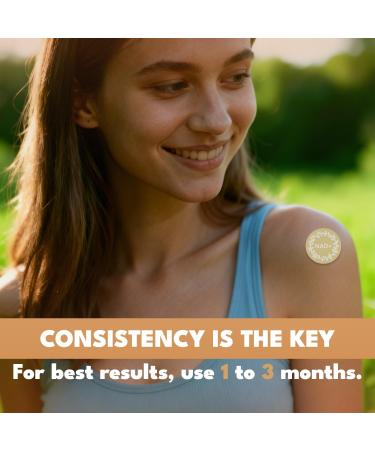 NAD+ Patches Easy to Use Comfortable All-Day Wear Vegan Water-Resistant 60 Patches 60 Patches(pack of 1) - Buy Online on GoSupps.com