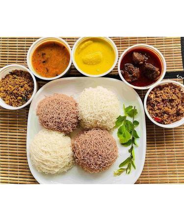 Seelans MDK Red String Hopper Flour | 5KG | Hopper Mix | Flour | Rice Flour | Idiyappam Flour | 100% Row Rice | SriLankan Origin - Buy Online on GoSupps.com