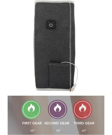 Heated Knee Protectors & Support Wraps - 3-Speed Heating | Ideal Gift for Mom & Dad - Buy Online on GoSupps.com