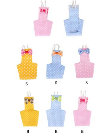 Pet Bird Diaper Cute Bird Creative Clothes Parrots Diaper Washable Reusable Safety Nappies for Pigeon Parrot (M Pink) M Pink - Buy Online on GoSupps.com