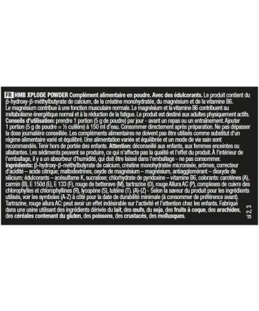 Olimp Sport Nutrition | Hmb Xplode Powder (250g) | HMB | Explosive combination of HMB and creatine! - Orange - Buy Online on GoSupps.com