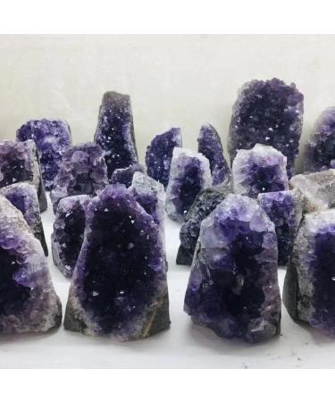 Crystals Stones Natural Purple Quartz Crystal Stone Geode Brazil Amethyst Cluster 200G-2000G for Decoration (Color : Multicolor) - Buy Online on GoSupps.com