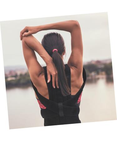 FRCOLOR Adjustable Belt Seat Belt Holder - Unisex Neoprene Posture Strap for Spine Support - Universal Fit Black - Buy Online on GoSupps.com