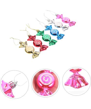 PRETYZOOM 24 Pcs Christmas Candy Pendant Statuette Wedding Office As Shownx4pcs 8.5x3cmx4pcs - Buy Online on GoSupps.com