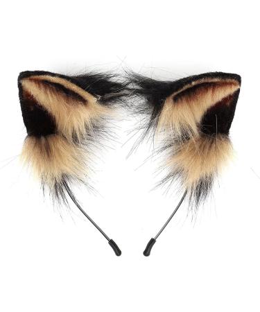 hgnxa Women Animal for Ears Hair Hoop Plush ry Handmade Headband Anime for Halloween Christmas Cosplay Accessori Pink - Buy Online on GoSupps.com