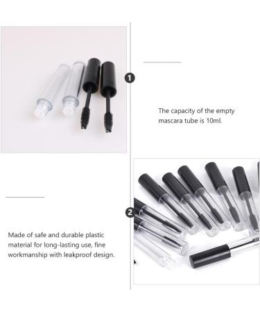 POPETPOP 5pcs Mascara Brush Empty Bottle Tube Technology Mascara Refillable Bottle Eyelash Portable Bottle - Buy Online on GoSupps.com