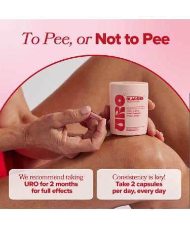 O Positiv URO Bladder Control Supplement for Urinary Urgency Frequency Leakage with Pumpkin Seed Extract Soy Germ Extract Saw Palmetto 30 Servings (Pack of 1) - Buy Online on GoSupps.com