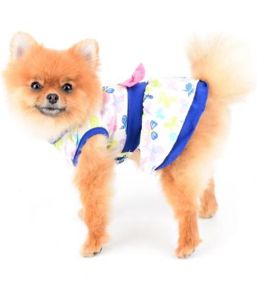 Shop Paidful Dress for Small Dogs & Cats - Soft Cotton Clothing with Bow for Puppies Yorkies & Chihuahuas | Perfect Birthday & Spring/Summer Petwear - Buy Online on GoSupps.com