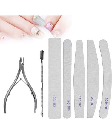 Nail Art Kit Professional Manicure Pedicure Tool Set Nail Sanding Sponge Files Nail Polishing Tool - Buy Online on GoSupps.com