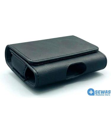 SEWAS Diabetic Care Bag for DEXCOM G6 & G7 | Belt Bag & Protective Case for Blood Glucose Meter - Black - Buy Online on GoSupps.com