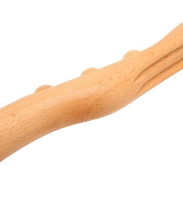 Wooden Schabestab - Anggrek Home Acupuncture Gua Sha Tool for Muscle Relaxation & Pain Relief - Buy Online on GoSupps.com