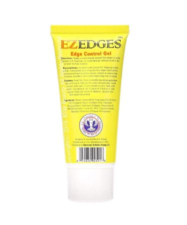 EZEDGES Edge Control Gel with Castor Oil - Extra Strong Hold for All Hair Types | 1.41 oz - Shop Now - Buy Online on GoSupps.com